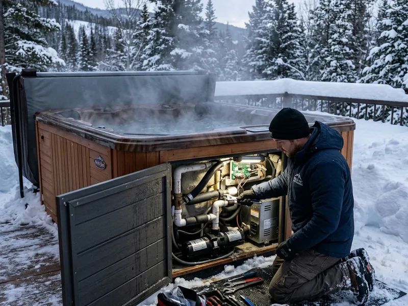 Professional Hot Tub Winterization